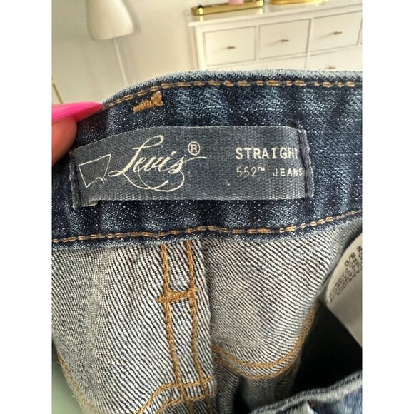 LEVIS 552 Womens Straight Leg Jeans Size 2 Short - Picture 4 of 8